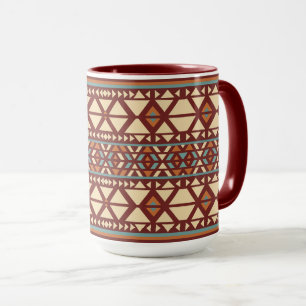 Modern Geometric Southwest Style  Mug