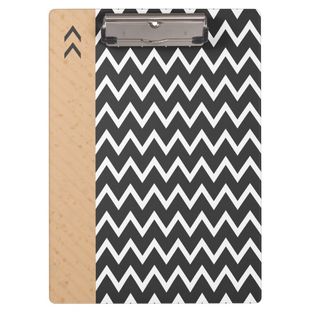 Modern Geometric Style Clipboard (Front)