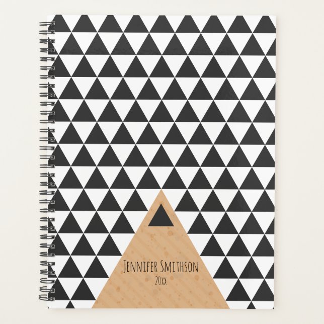 Modern Geometric Style Planner (Front)