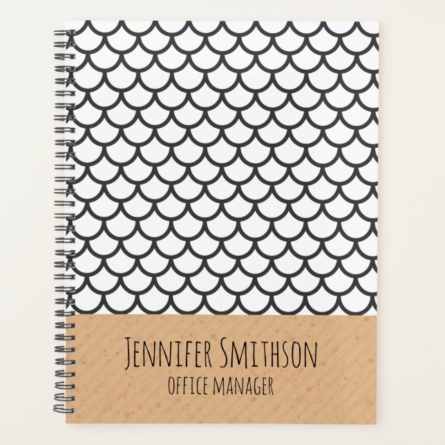 Modern Geometric Style Planner (Front)