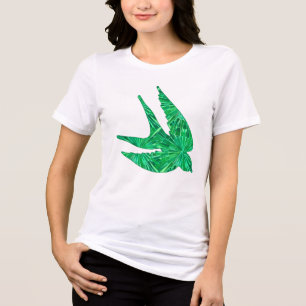Modern Geometric Swallow Tri-Blend Shirt