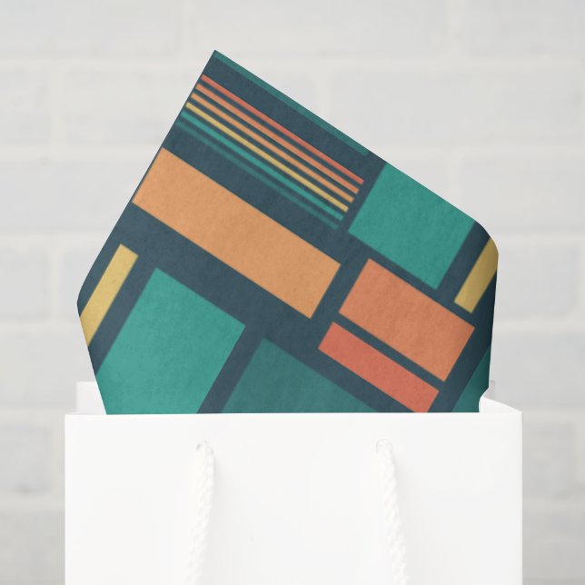 Modern Geometric Tissue Paper (Gift Bag)