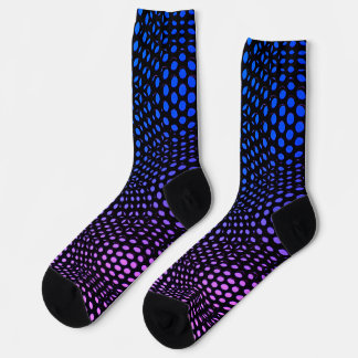 Modern Geometric Vendredi Dot Pattern Socks