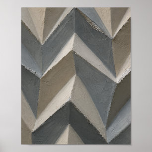 Modern Geometric Wall Art Neutral Grey Beige
