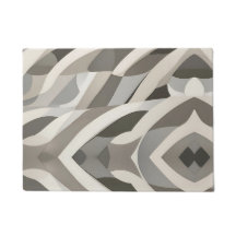 Modern Geometric Wave Patterned 