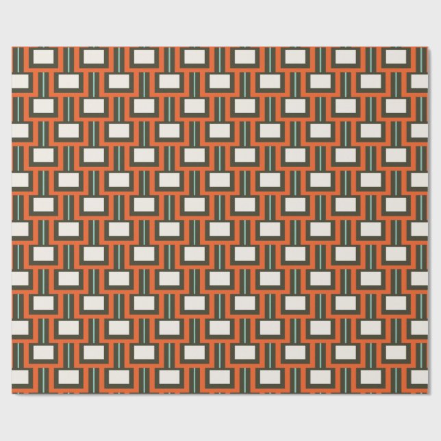 Modern Geometric Wrapping Paper (Flat)