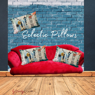 Modern Geometrics Lumbar Cushion