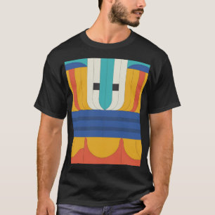 Modern Geometry - Sleek Abstract Shapes Design T-Shirt