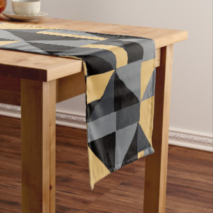 Modern Geometry Table Runner