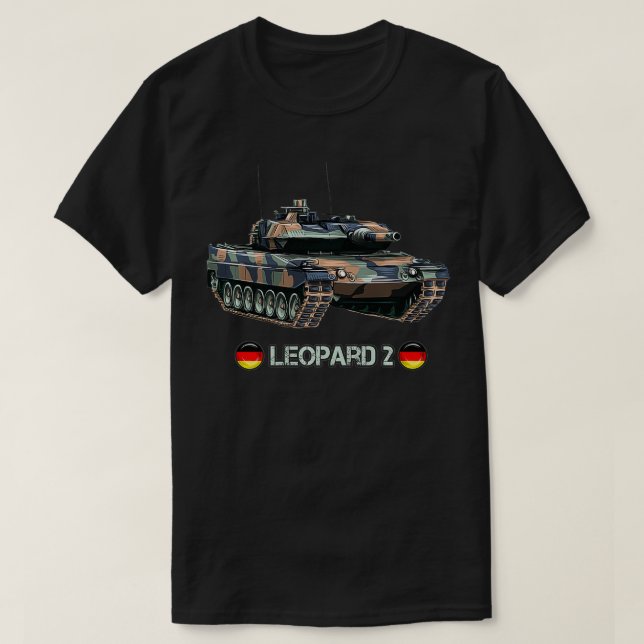 Modern German Main Battle Tank Leopard 2 Premium  (Design Front)