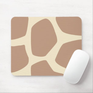 Modern giraffe pattern mouse mat