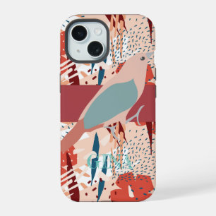 Modern Girly Cute Personalised iPhone 15 Case