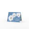 Modern Girly Daisies Floral Flowers Blue Birthday