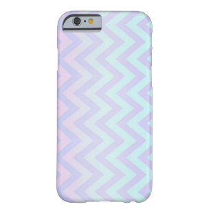 Modern Girly Ombre Zigzag Chevron Pattern Barely There iPhone 6 Case