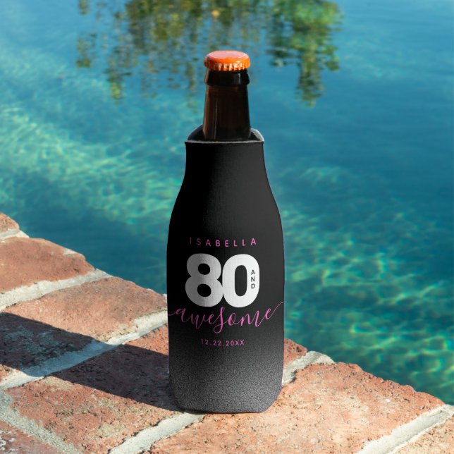 Modern Girly Pink 80 and Awesome Bottle Cooler (In Situ Pool)