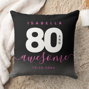 Modern Girly Pink 80 and Awesome Cushion
