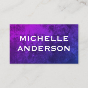 Modern Glamour Grunge Business Card