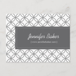 Modern Glamour Pattern Postcard