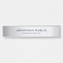 Modern Glamour Silver Template Trendy Elegant