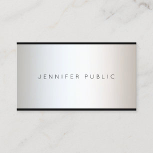 Modern Glamourous Professional Design Elegant Business Card
