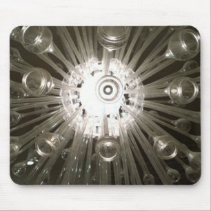 Modern Glass Pipe Chandelier Mouse Mat