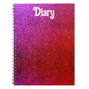 modern glitter background notebook