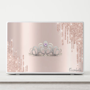 Rose gold shop laptop case hp