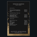 Modern Glitter Drop Gold Schwarz Flyer<br><div class="desc">Modern, Glitter Style in Gold und Schwarz. Es wird keine echte Folie/Glitter verwendet. Es ist ein Fotodruck. Editiere es in Minuten. Über " weiteres personalisieren" kannst Du die Schriftgröße, Farbe und Position individuell verändern.</div>