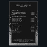 Modern Glitter Drop Silber Schwarz Flyer<br><div class="desc">Modern, Glitter Style in Silber und Schwarz. Es wird keine echte Folie/Glitter verwendet. Es ist ein Fotodruck. Editiere es in Minuten. Über " weiteres personalisieren" kannst Du die Schriftgröße, Farbe und Position individuell verändern.</div>