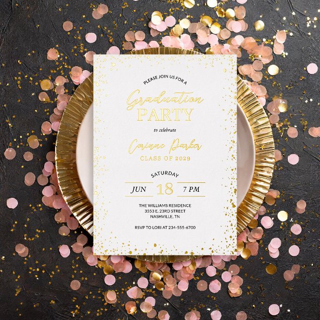 Modern Glitz Graduation Party (Creator Uploaded)