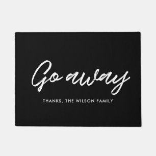 Modern Go away Doormat