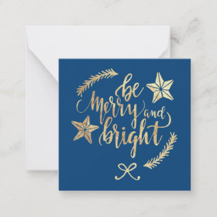 Modern Gold Client Appreciation Holiday Gift Card