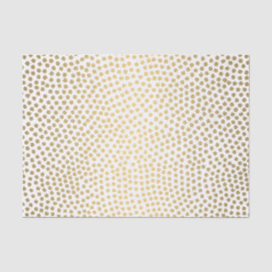 Modern Gold Confetti Tissue Paper