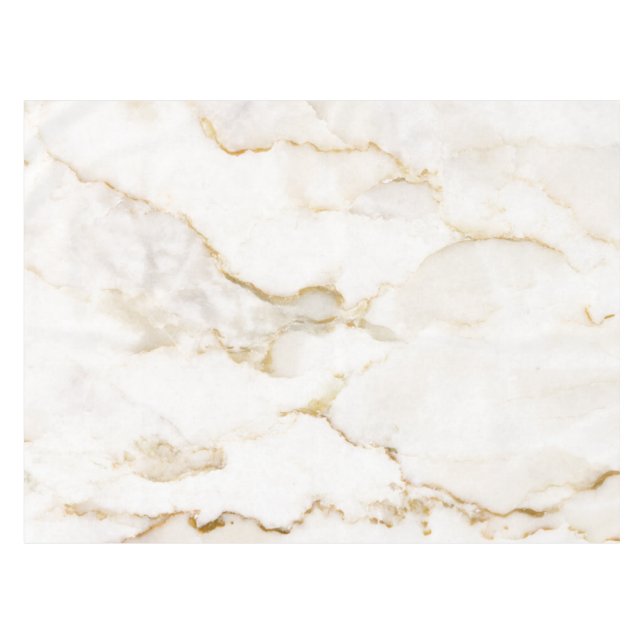 Modern Gold Effect Marble Pattern Tablecloth (Front (Horizontal))