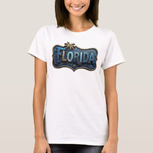 Modern Gold FLORIDA Statement Tee
