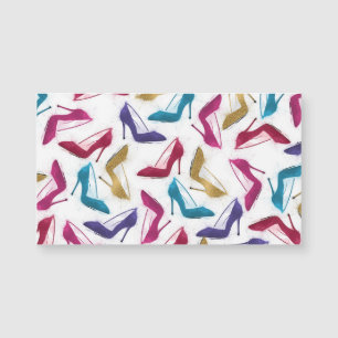 Modern Gold High Heels Watercolor