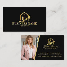 Modern Gold House Key Real Estate Agent