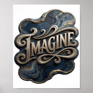 Modern Gold IMAGINE Print