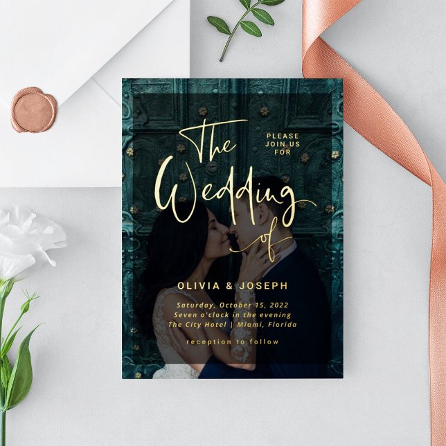 Modern Gold Overlay | Photo Wedding (Creator Uploaded)