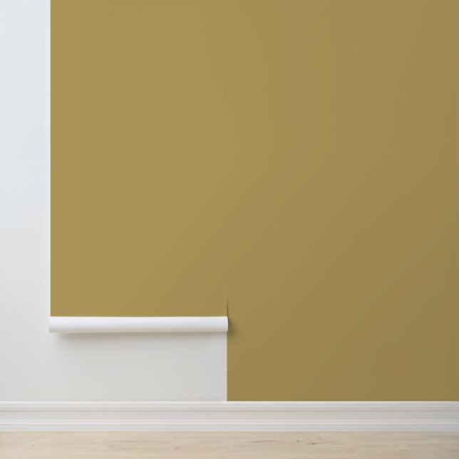 Modern gold plain solid colour classic elegant chi wallpaper (Application)