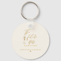 Modern Gold Script Typography Wedding