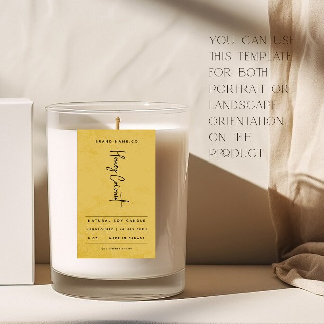 Modern Golden Rustic Label (Creator Uploaded)