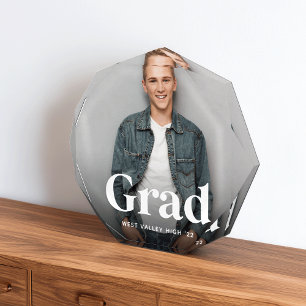 Modern Grad Overlay Graduation Photo Block