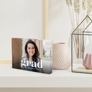 Modern Grad Overlay Graduation Photo Block