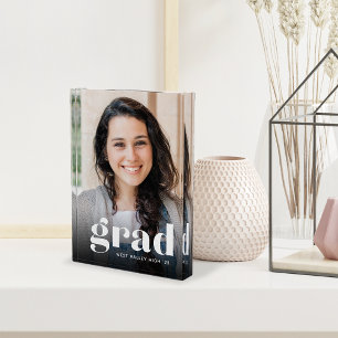Modern Grad Overlay Graduation Photo Block