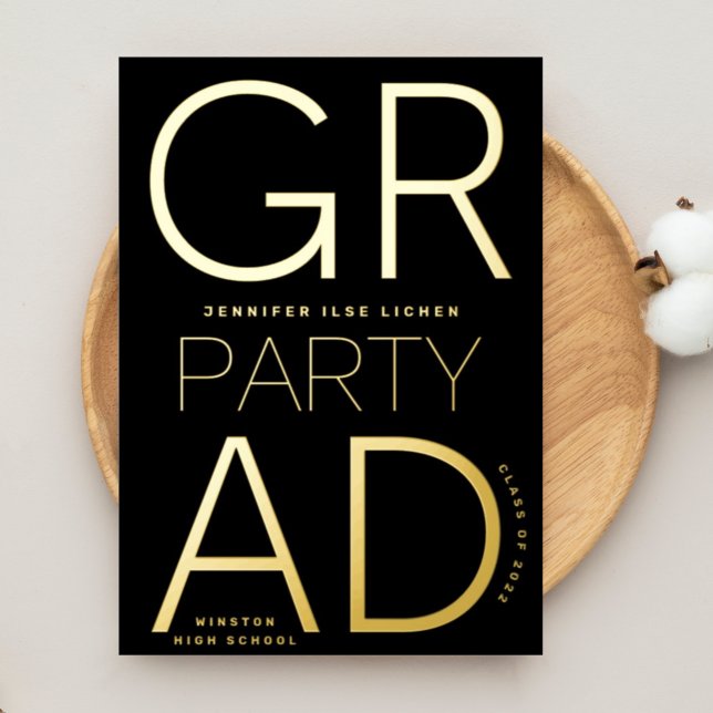 MODERN GRAD PARTY | Class of 2024 Gold Pressed (Creator Uploaded)