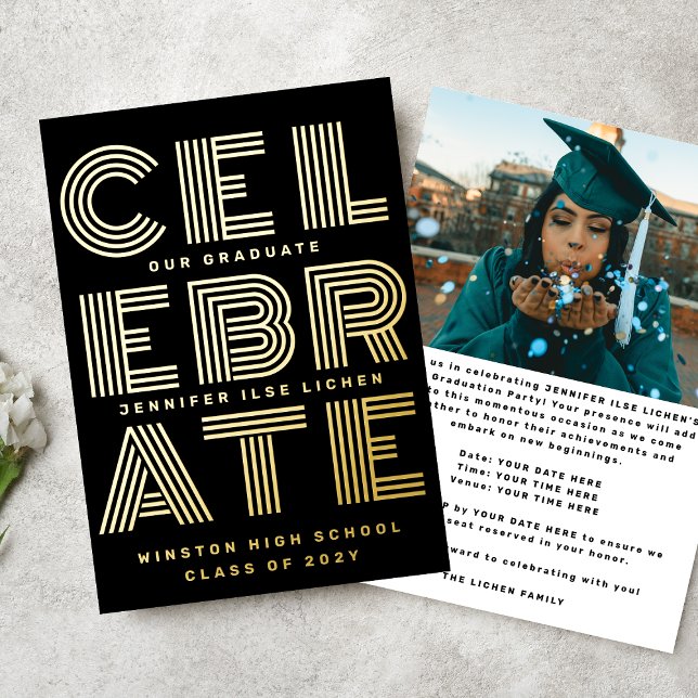 MODERN GRAD PARTY | Class of 2024 Gold Pressed (Creator Uploaded)