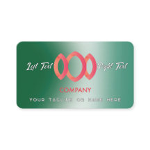 Modern Gradient Metallic Green Template