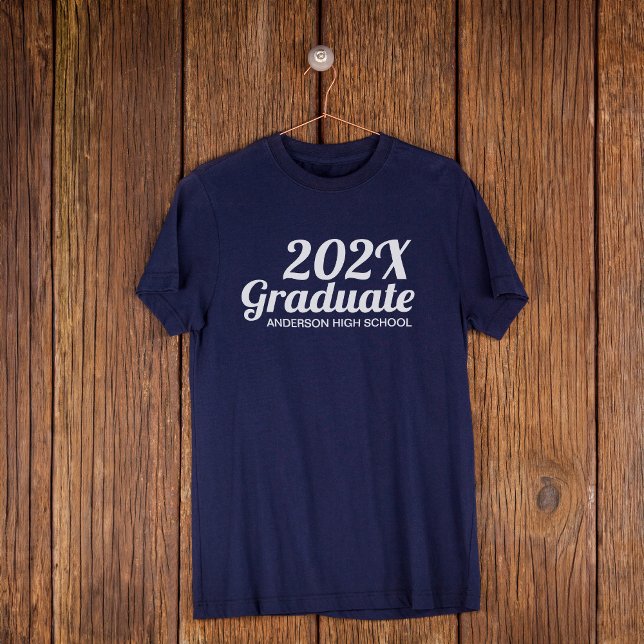 Modern Graduate Dark Colours T-Shirt (Creator Uploaded)