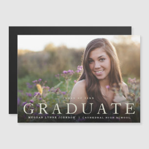 Modern Graduate Photo Graduation Party Invitation